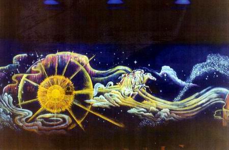 Mercury Theatre - Murals From Irene Suess (newer photo)